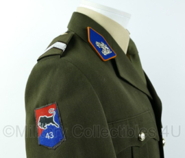 KL DT uniform set Calavarie 43 gemechaniseerde brigade 1983 - maat 46 met broek, overhemd en stropdas- origineel