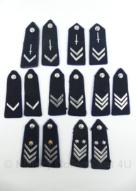 Belgische Gemeentepolitie Service Dress epauletten - origineel
