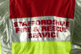 Britse Staffordshire Fire & Rescue Service parka - maat XS en Medium - nieuw - origineel