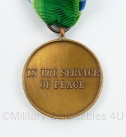 Indian Pakistan Vredesmissie 1965 1966 UN Medal in the service of peace - 8,5 x 3,5 cm