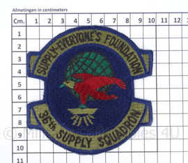 US air force USAF embleem "36th supply squadron" - origineel