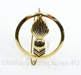 Franse leger baret insigne Corps Technique and Administration - diameter 4,5 cm - origineel