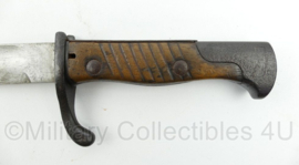 WO1 Duitse M1898/05 Zwaard bayonet met schede voor de Gewehr 98 van 1911 - maker Alex Coppel Solingen - origineel