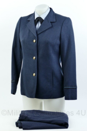 KLU Luchtmacht dames DT uniform set met rok uit 1980 - rang officier - maat 36 - origineel