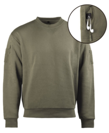 Tactical Sweater met klittenband - GREEN