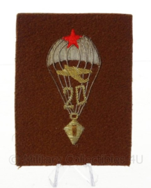 Russisch parawing embleem metaaldraad "20" - 7 x 10 cm - origineel