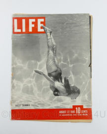 WO2 US Life Magazine tijdschrift - August 27, 1945 - 35,5 x 27 cm - origineel