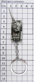 Sleutelhanger met Russische tank T-34 - 7,5 x 2 cm