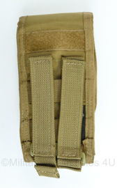 KL Nederlandse leger en Korps Mariniers MOLLE enkele Diemaco C7 C8 M4 magazijntas - Profile Equipment - Coyote - 18 x 4 x 9 cm - nieuw - origineel