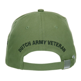 Baseball cap KL Koninklijke Landmacht Dutch Army Veteran - groen