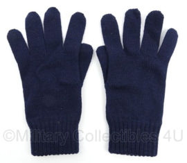 KM Koninklijke Marine wollen handschoenen donkerblauw - maat 9/10 - nieuw - origineel