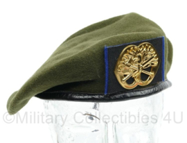 KL Nederlandse leger KMC Korps Mobiele Colonnes baret met insigne 1981 - maker ELO- maat 61 - NIEUW - origineel