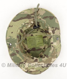 Boonie hat / Bush hat - Luxe model Ripstop - DTC / Multi camo - model MET drukknopen - maat  Medium