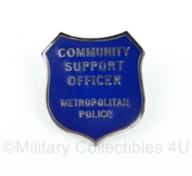 Britse Politie Community Support Officer Metropolitan Police brevet badge - 5,5 x 5 cm - origineel