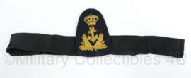 Koninklijke Marine Adelborst pet band met insigne - 30 x 3 cm - origineel