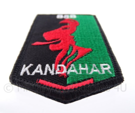 KMAR Koninklijke Marechaussee BSB Brigade Speciale Beveiligingsopdrachten "kandahar" embleem - met klittenband - afmeting 5 x 8,5 cm