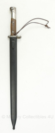Belgische M1924 Mauser Export bajonet met schede - 51½ cm lang - origineel