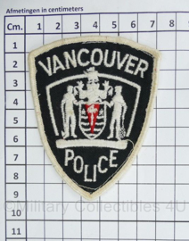 Canadese Politie embleem Canadian Vancouver Police patch - 9 x 7 cm - origineel