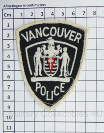 Canadese Politie embleem Canadian Vancouver Police patch - 9 x 7 cm - origineel