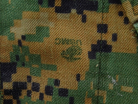 USMC US Marine Corps Marpat BDU camo jas met insignes - maat Small-short - origineel