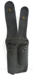 Politie double pouch - 18 x 8½ x 5 cm - licht gebruikt - origineel