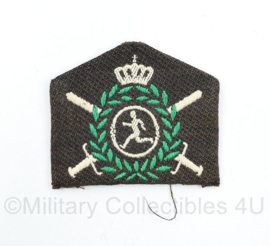 Defensie LO sport embleem - 7 x 6 cm - origineel