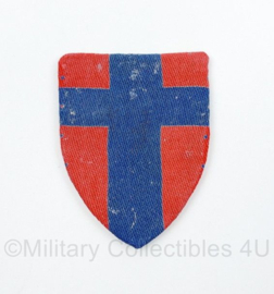 WO2 Brits WW2 embleem 21st Army group - 5,5 x 4,5 cm -origineel