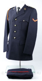 Korps Mariniers Barathea uniform jas met broek - met oranje koord van 1e bataljon MCG Marine Combat Group - nieuw - maat 47 ¾ jas en 48 broek  - origineel