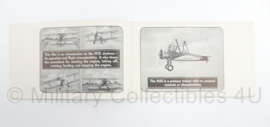 WO2 US Army Meet The N2S United States Navy Flight Preporatory Schools - 18,5 x 11,5 cm - origineel jaren 40