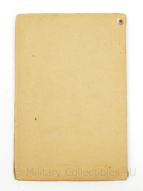 WO2 Britse Defence Force Regulations Combat Orders Training Regulation no. 10 (2nd Edition) 1942 - 19 x 13 cm - origineel