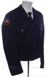 US Police uniform jacket donkerblauw - maat Small - origineel