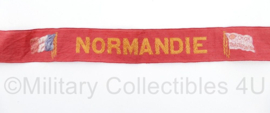 Frans Normandië naamlint - 65 cm lang - origineel