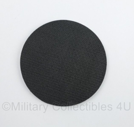 Support Unit embleem Black and Grey met klittenband - diameter 9 cm