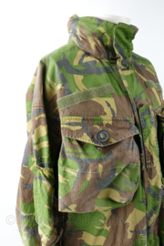 KL Nederlandse leger Woodland camo windproof smock - 88% katoen - maat Extra Small - gedragen - origineel