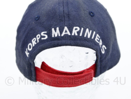 Korps Mariniers blauwe baseball cap - one size - origineel