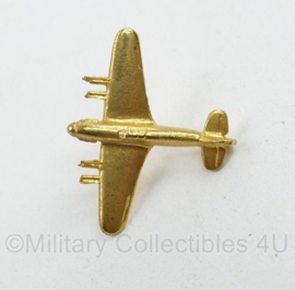 KLU Koninklijke Luchtmacht vliegtuig speldje - 3 x 2 cm - origineel