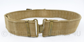 Wo2 Britse Koppel khaki webbing - 94 x 5,5 cm - origineel