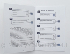 KL Landmacht Instructiekaart Veldtesten USCS Unified soil classification system - IK5-131 - afmeting 10 x 15 cm - origineel