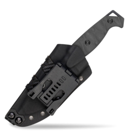 Gevechtsmes G10 'Ridge' M. Kydex schede - groen of zwart - 24½ cm lang - nieuw