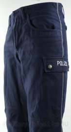 Bundespolizei donkerblauwe operationele broek huidig model - rits stuk, knoop mist - maat 23 - origineel