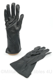Britse leger lederen handschoenen zwart - maat 6,5 t/m 10 - ongedragen - origineel