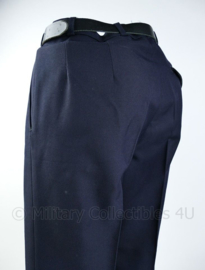Koninklijke Marine donkerblauwe broek met broekriem - buikomtrek 80 cm - origineel