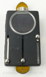 DDR NVA Knoopgat lamp Narva - 12 x 6½ x 3 cm - origineel