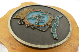 KM Koninklijke Marine wandbord School voor de Eerste Maritiem Militaire Vorming - 15½ x 15½ x 1½ cm - origineel