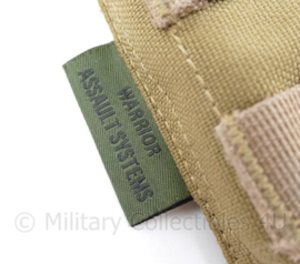 Defensie Warrior Assault Systems Molle Double mag pouch coyote M4 M16 diemaco - 15,5 x 2 x 14 cm - origineel