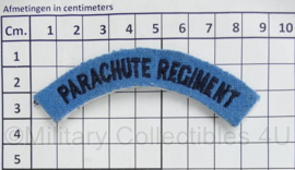 Britse leger mini Parachute Regiment shoulder title - 8,5 x 3 cm - replica