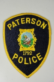 Paterson Police patch  - origineel