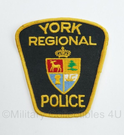 Canadese politie embleem York Regional Police - 10 x 10 cm - origineel