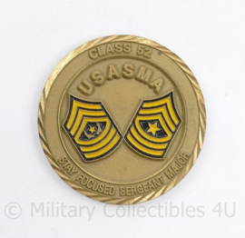 US Army Coin class 52 USASMA zeldzaam - diameter 5 cm - origineel