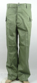 HBT trouser Herringbone twill - OD green No.3 (lichter groen)